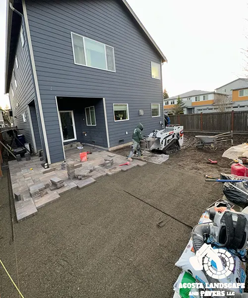 Paver Patio Installation